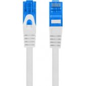 Sujungimo laidas S/ FTP Cat.6A LSZH CCA 0.5m pilkas