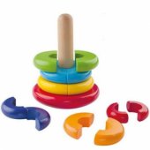 90674 Magnetinė spalvota piramidė – konstruktorius