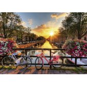 _7165216 Ravensburger puzzle 1000 pc Bicycles in Amsterdam