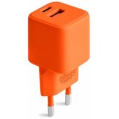 CLS30-AC USB-A / USB-C 30W Orange