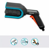 GARDENA Cleansystem žaliuzių šepetys, plovimo šepetys (pilkas/ turkio spalvos, šepetys