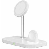 A22 3in1 Magnetic MagSafe QI15W White