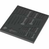 Wera 9831 foam insert for 6003 Joker Set 1, empty (black/ grey, for Too