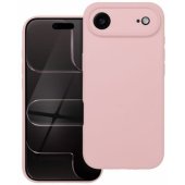 Silicone 2mm Phone Case with MagSafe iPhone 17 Air Pink
