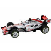 Racer Sports Car With 1:9 Drive Silver Sounds