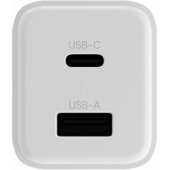 GaN PD QC ATC-01-45WAC 1x USB-C 1x USB-A 45W White