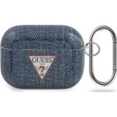 Jeans Collection dėklas, skirtas Apple AirPods Pro, tamsiai mėlynas