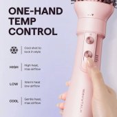 Plaukų formavimo šukos - Air Sculpt 5in1 rožinė