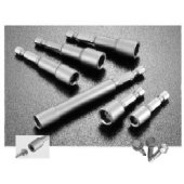 " Jonnesway 8mm magnetic socket for 1/ 4"" x 65mm screwdriver D165MN08M