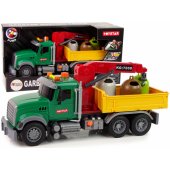 Truck Auto Crane Transport Rubbish Bin Sound