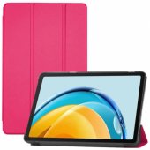 "Tri-fold Eco-Leather Stand Xiaomi Redmi Pad SE 8.7 (2024)" Coral Pink