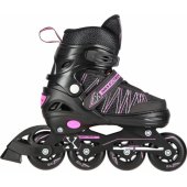 NILS EXTREME NH11912 A 2IN1 SKATES BLACK/ PINK SIZE. S (31-34) WITH INT