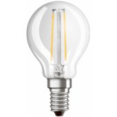 LED kaitrinė lemputė E14, G45, 4W, 520lm, 3000K, 360°