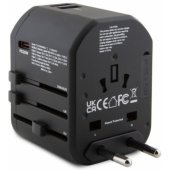 TUTA20WMSLK Travel Adapter 20W Black