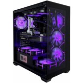 Ryzen 7 8700F ARGB AQUA Cooler 32GB 1SSD RTX5070 W11 DS900 Black