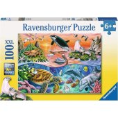 Ravensburger dėlionė, 100 XXL detalių – vandenynas