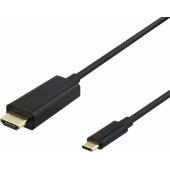 R00140019 USB-C / HDMI 1m Black