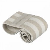 Fitneso ir Crossfit guminė juosta klubams 32x7,6cm, pilka