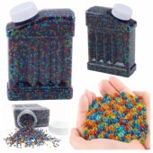 Hydrogel Water Balls For Guns Mixed Colors 50000 pcs 7-8mm