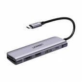 CM195 USB-C to HDMI, 2x USB-A 3.0, SD|TF, PD