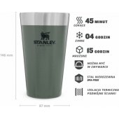 Adventure The Stacking Beer Pint 0,47L Green