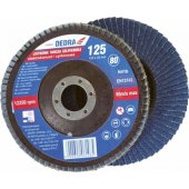 Dedra Leaf sanding disc 125x22mm, zirconia game 120 - F26120