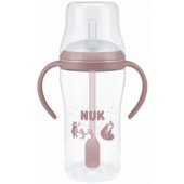 Perfect Match mokomasis puodelis su šiaudeliu 10216321 260ml rožinis
