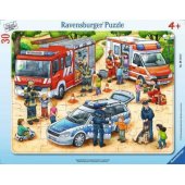 Ravensburger frame puzzle 30pcs. Exciting work 061440 RAVENSBURGE