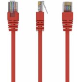 UTP jungiamasis laidas Cat5e 1.5m Raudonas