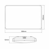 Maclean MACLEAN MCE292W LED sieninis šviestuvas su namo numeriu ir prieblandos jutikliu
