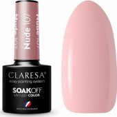 Claresa Soak Off UV/ LED Nude hibridinis nagų lakas 107 5g