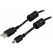 USB-A - Mini USB-B 2m Black