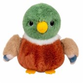 Pliušinis talismanas-minkštas žaislas, mažas ančiukas, 12 cm