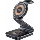 QI15W-A29 3in1 Magnetic Stand & Wireless Charger (THP2187) Black