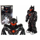 Interaktyvus robotas, vaikšto, garsai, šviesos, juodas