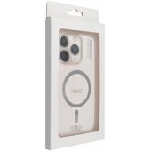 Drop Glue Colorful Ring Mag Case iPhone 17 Pro/ 18 Pro Gray