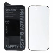 6D Pro Veason privatumo stiklas, skirtas iPhone 13, juodas