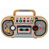 Wooden Interactive Radio Sensory Board with LED Lights and Sounds