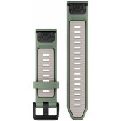 _7580100 Garmin Garmin QuickFit apyrankė 20 mm silikoninė, gluosnių žalia/ Nebe