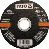 _7679996 Pjovimo diskas D115x1.2x22 mm, metalui