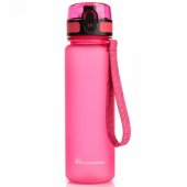 Meteor Butelka z sitkiem różowa 500 ml