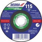 Dedra 230x6x22.2mm stone grinding disc - F1365