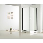 Napoli (A1011F) Easy Clean 90x90x195 Black