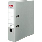 Segregator Herlitz dźwigniowy A4 80mm szary (0011167459)