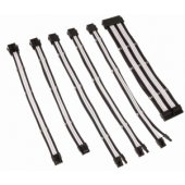 PSU Kabeļu Pagarinātāji Kolink Core 6 Cables Black | White