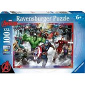 Ravensburger Puzzle 100 Avengers Zgromadzenie XXL