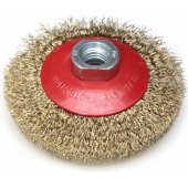 Dedra Brass wire wheel brush 100mm M14 (F38-100)