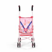 ZAPF Creation BABY born® vežimėlis su krepšiu (rožinis)