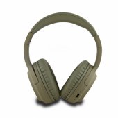 Wireless Headphone DKNY PU Leather Arch Logo Green