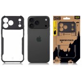"Quantum Stealth Cover iPhone 17 Pro Max" Clear-Black